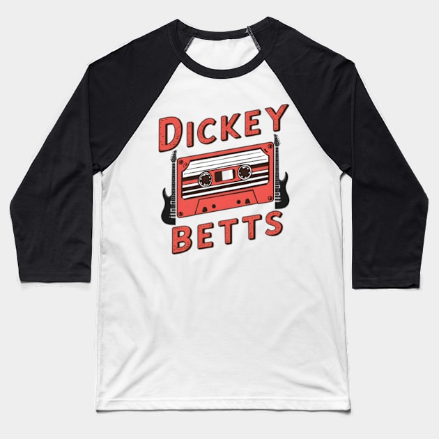 Dickey Betts Baseball T-Shirt by Inktopolis